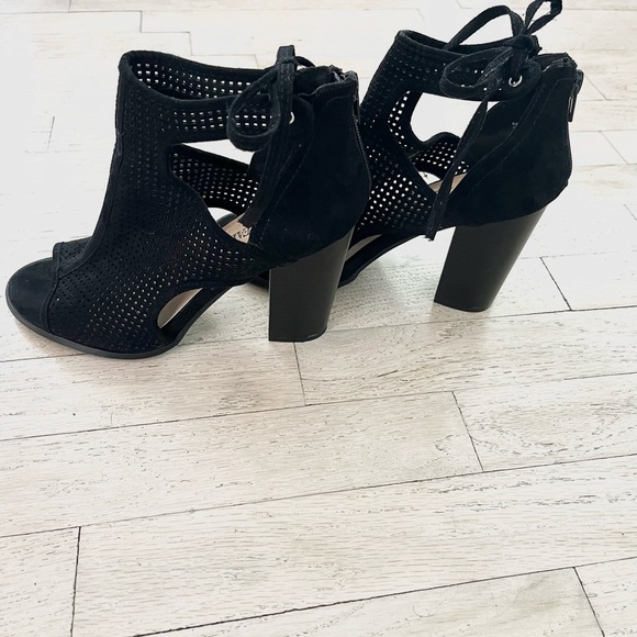 Black Heeled Booties - Picture 2 of 3